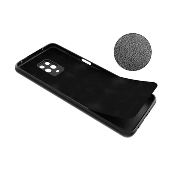 Silikonskal Xiaomi Redmi Note 9 Pro - Svart Svart