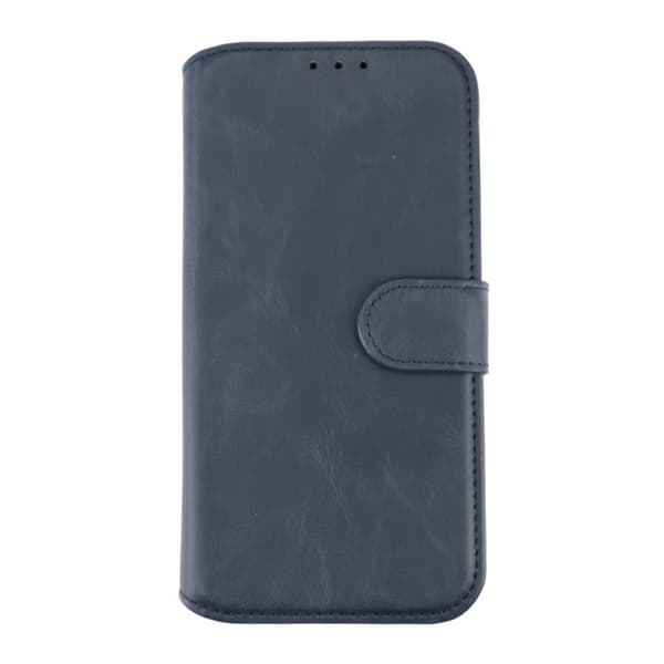 iPhone 15 Plånboksfodral Magnet Rvelon - Blå Marinblå