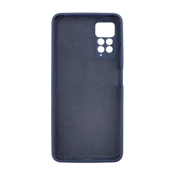 Xiaomi Redmi Note 11 Pro Silikonskal med Kameraskydd - Blå Graphite blue