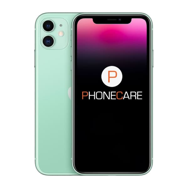 Begagnad iPhone 11 128GB Grön - Bra skick vihreä