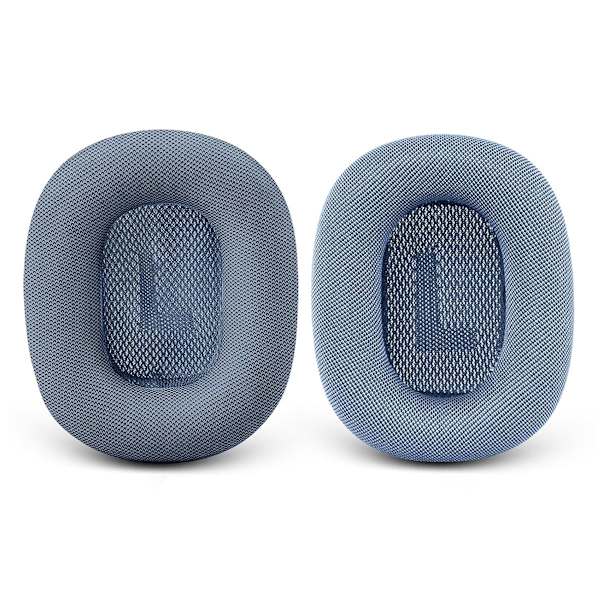AirPods Max blå nät silikon hörlursskydd, ett par Blå