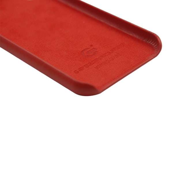 iPhone X/XS Läderfodral - Röd Red