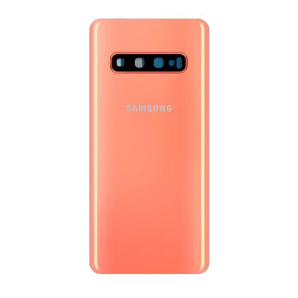 Samsung Galaxy S10 Plus Baksida - Rosa Ljusrosa