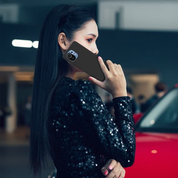 Silikonskal Xiaomi Mi 11 - Svart Black
