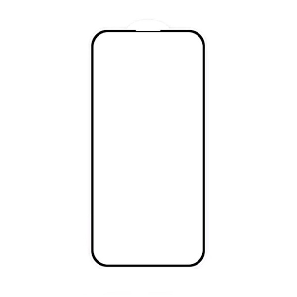 Skärmskydd iPhone 14 Pro - 3D Härdat Glas Svart Svart