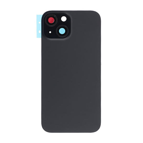 iPhone 15 Baksida Glas med Magsafe Magnet - Svart Svart