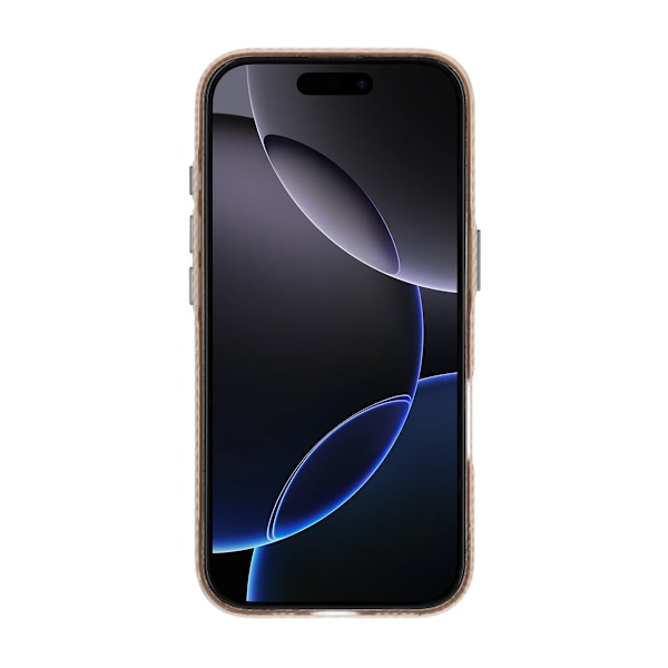 iPhone 16 Pro Mobilskal Carbonmönstrad - Guld Gold