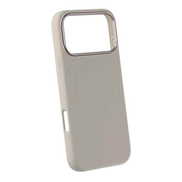 Mobilskal Silikon med Magsafe för iPhone 17 Pro Max - Beige beige
