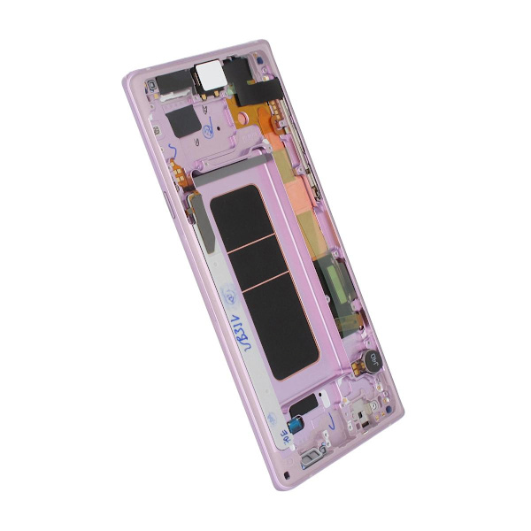 Samsung Galaxy Note 9 (SM-N960F) Skärm med LCD Display Original - Lavendel Ljuslila