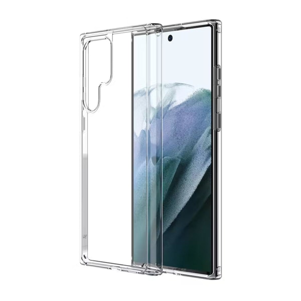 Samsung Galaxy S23 Ultra Stöttåligt Skal Rvelon - Transparent Transparent