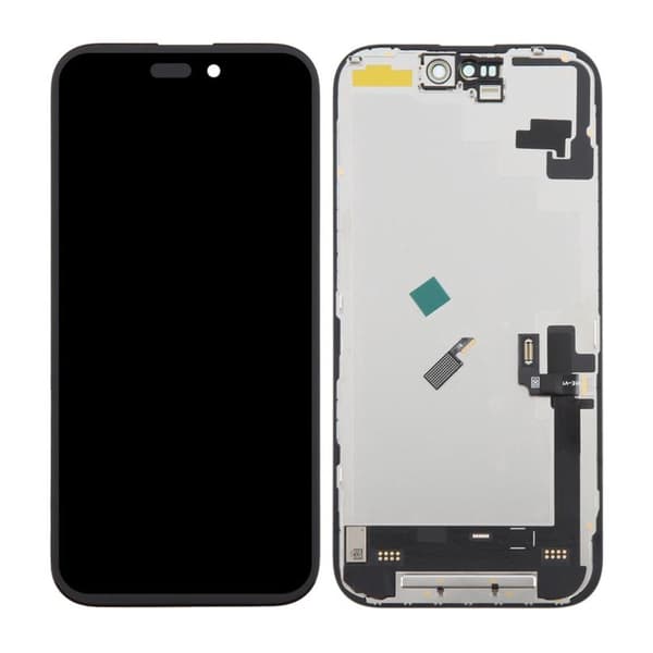 Soft OLED Skärm till iPhone 16 - DD Diagnostic Pass sort