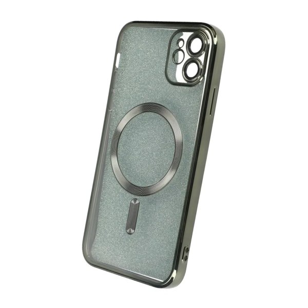Luxury Mobilskal med Magsafe iPhone 12 - Militärgrön Dark green