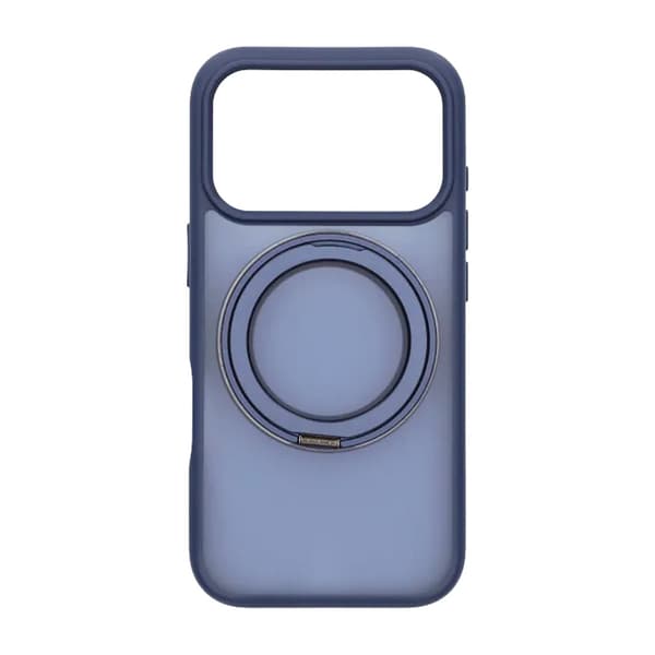 Mobilskal Roterande Magnet Stativ för iPhone 17 Pro - Blå Blue