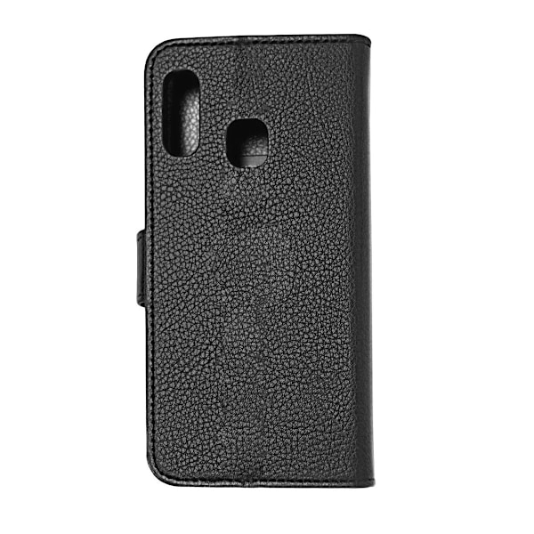 Samsung Galaxy A20e Plånboksfodral med Stativ - Svart Svart