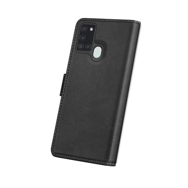 Samsung Galaxy A21s Plånboksfodral Magnet Rvelon - Svart Svart