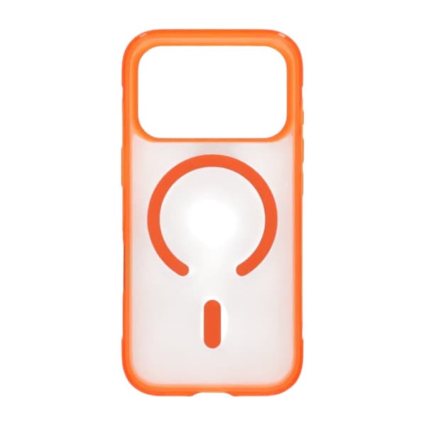 Mobilskal med Airbag och MagSafe för iPhone 17 Pro Max - Orange orange