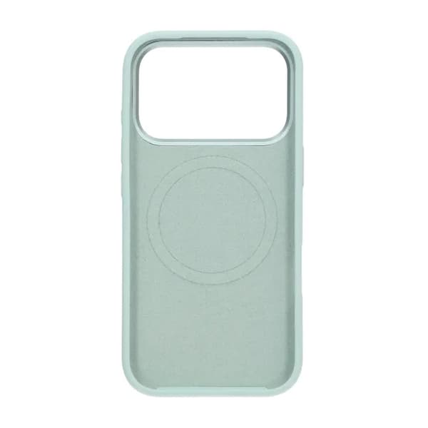 Mobilskal Silikon med Kamera Metallram för iPhone 17 Pro - Grön Green