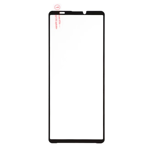 Skärmskydd Heltäckande Sony Xperia 10 Härdat Glas (miljö) Transparent