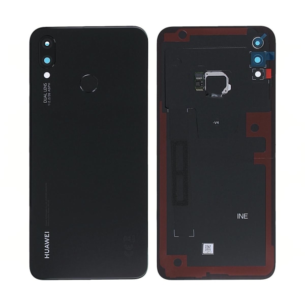 Huawei P Smart Plus Baksida/Batterilucka Original - Svart Black