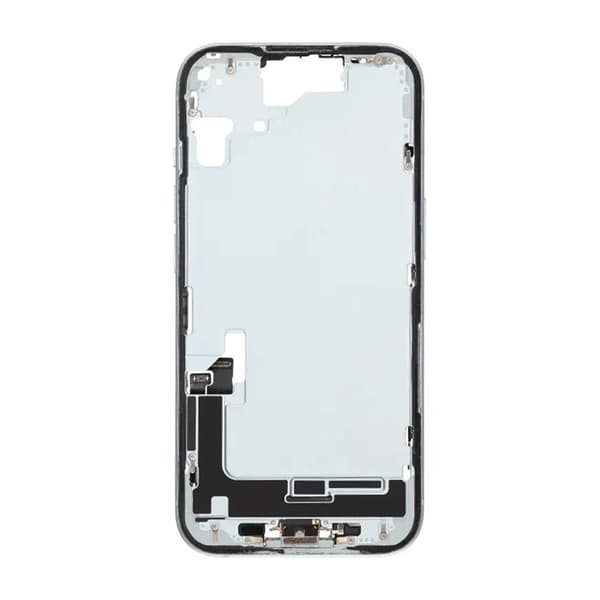 Mittenram med smådelar för iPhone 15 - Blå OEM Blå