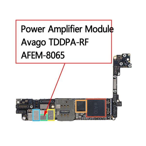 iPhone 7/7P Förstärkare IC AFEM-8065