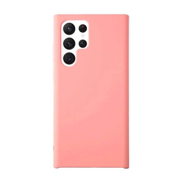 Samsung Galaxy S22 Ultra 5G Silikonskal - Rosa Pink