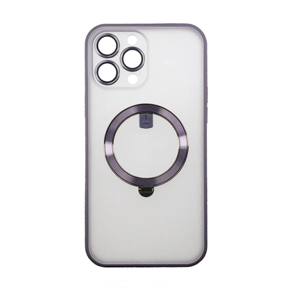 iPhone 13 Pro Skal med MagSafe Stativ Rvelon - Lila Lila