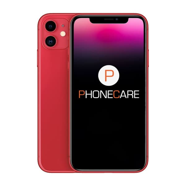 Begagnad iPhone 11 128GB Röd - Använt skick Röd