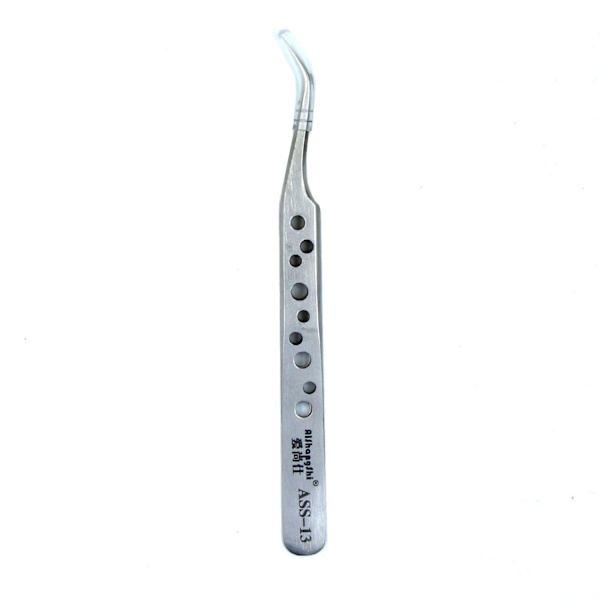 Pincett BT-JK15SA Böjd Silver