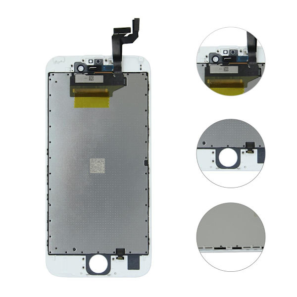 iPhone 6S LCD Skärm Refurbished - Vit Vit