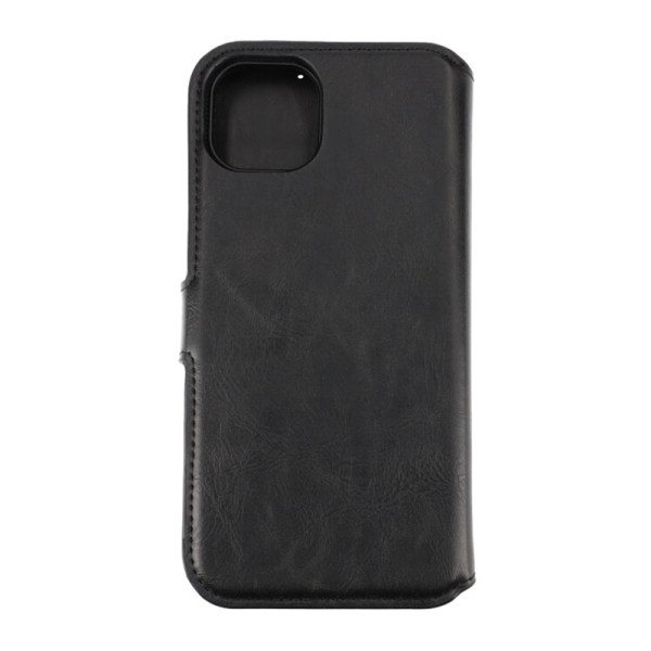 iPhone 15 Plus Plånboksfodral Magnet Rvelon - Svart Black