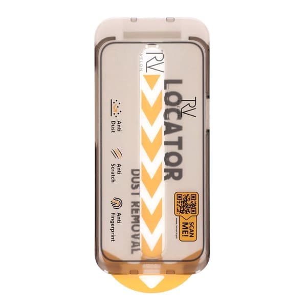 Rvelon Skärmskydd 3D Härdat Glas för iPhone 14 Pro Max och 15/16 Plus med Monteringsram