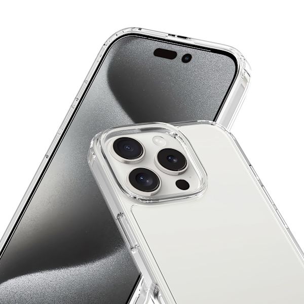 iPhone 16 Pro Max Mobilskal Stöttåligt Rvelon - Transparent Transparent