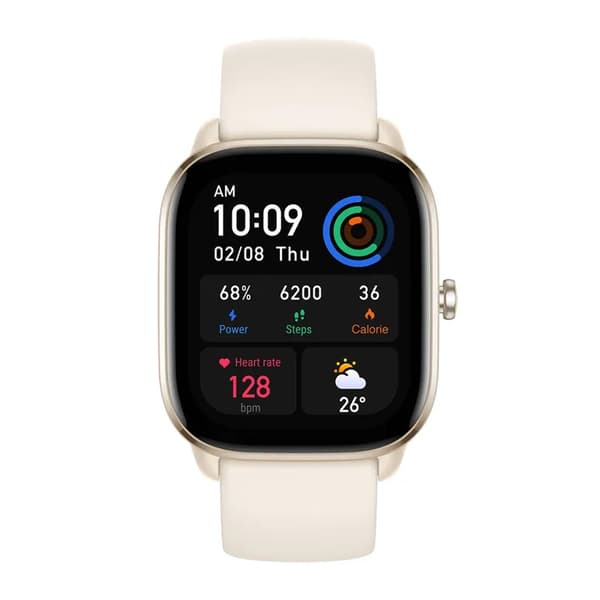 Begagnad Amazfit GTS 4 Mini Vit - Mycket bra skick White