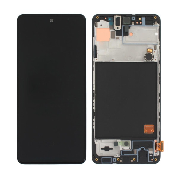 Samsung Galaxy A51 (SM-A515F) LCD Skärm med Display Original - Svart Blue
