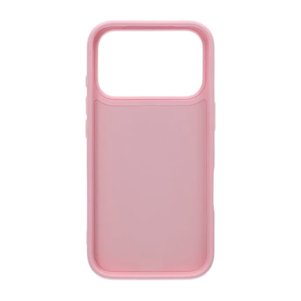 Skal med utfällbart roterande stativ för iPhone 17 Pro Max - Rosa vaaleanpunainen