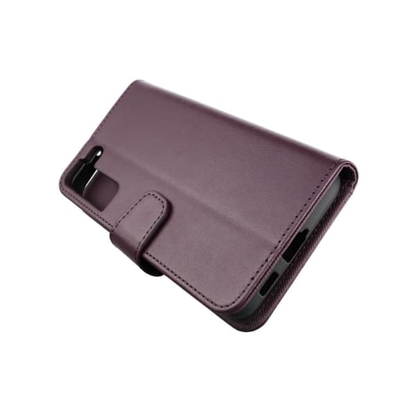 Samsung Galaxy S22 Plus Plånboksfodral med Extra Kortfack Rvelon - Mörklila Mörklila