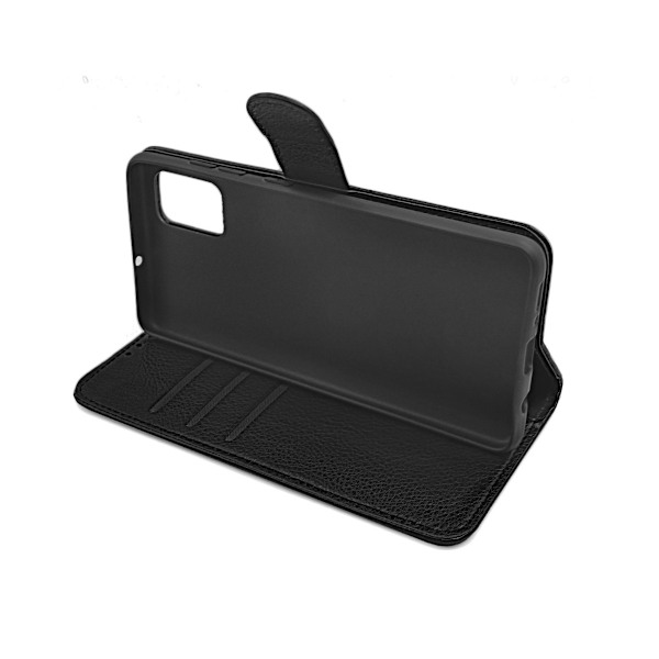 Samsung Galaxy A51 Plånboksfodral med Stativ - Svart Black