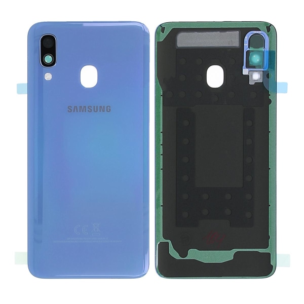 Samsung Galaxy A40 (SM-A405F) Baksida Original - Blå Blå