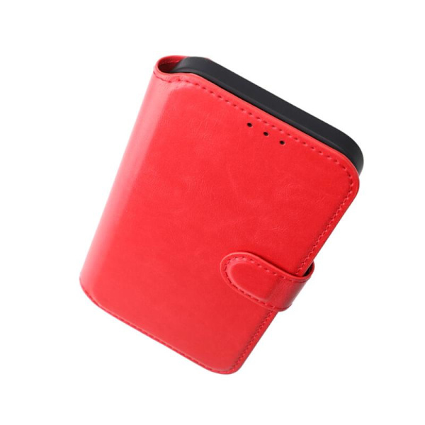iPhone 15 Plus Plånboksfodral med Magsafe Rvelon - Röd Red