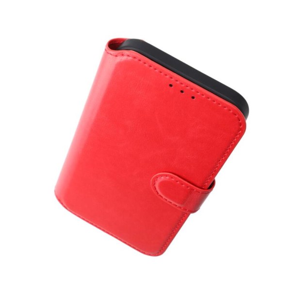 iPhone 15 Plus Plånboksfodral med Magsafe Rvelon - Röd Röd