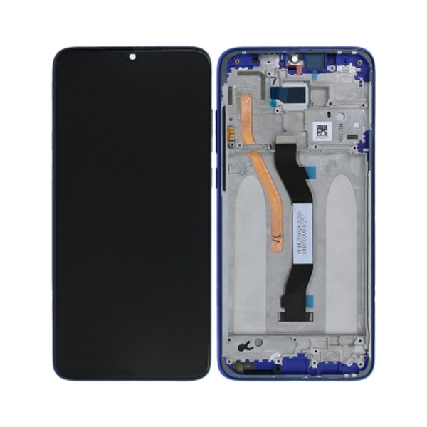 Xiaomi Redmi Note 8 Pro Skärm/Display + Ram - Blå Ocean blå