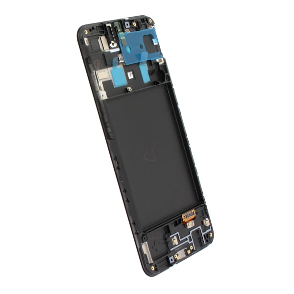 Samsung Galaxy A20 (A205F/DS) Skärm med LCD Display Original - Svart Svart
