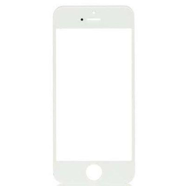 iPhone 5S Glasskärm Premium - Vit White