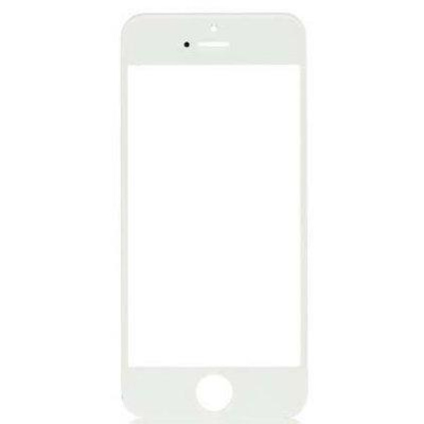 iPhone 5S Glasskärm Premium - Vit White