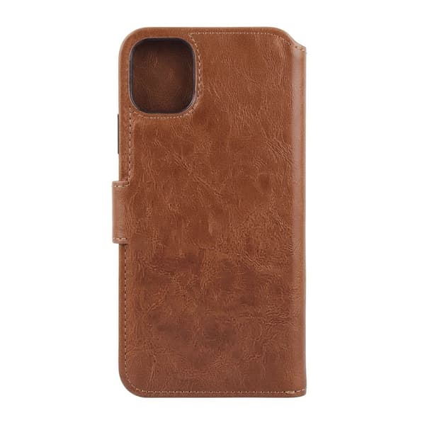 iPhone 11 Plånboksfodral Rvelon - Guldbrun Rosa guld