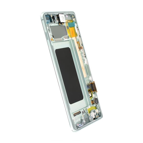 Samsung Galaxy S10 Plus (SM-G975F) Skärm med LCD Display Original - Grön Limegrön