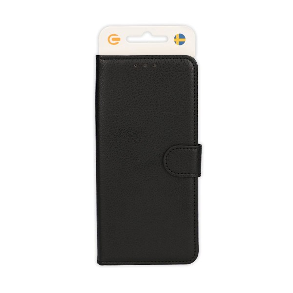 Samsung Galaxy A22 5G Plånboksfodral med Stativ - Svart Black