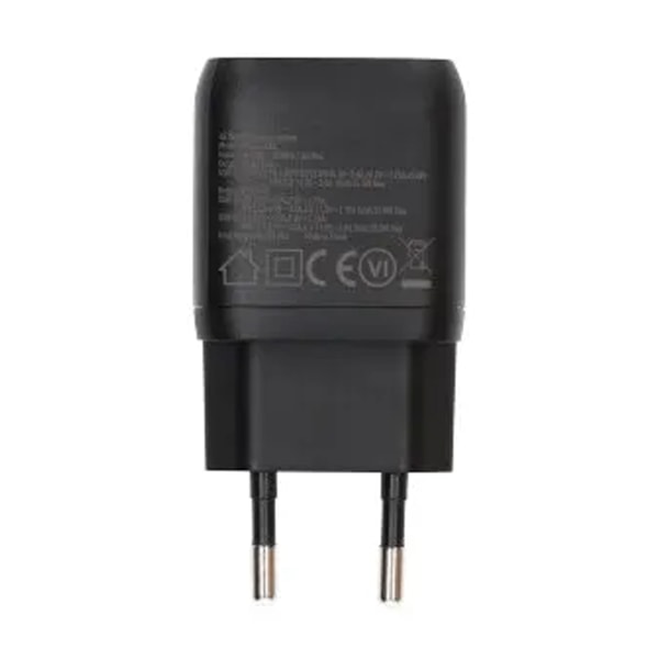 Rvelon USB C Väggladdare 45W GaN Dubbel Port- Svart Black