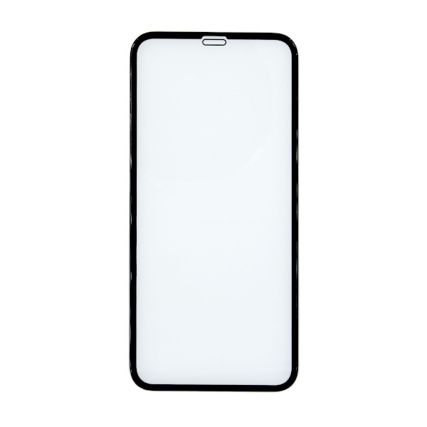 Skärmskydd iPhone 11 Pro Max/XS Max - 3D Härdat Glas Svart Svart